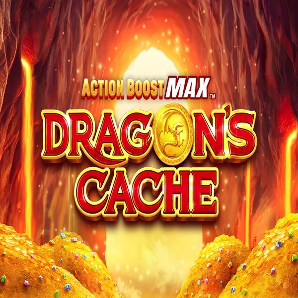 Action Boost Max Dragon's Cache logo by SpinPlay Games BigClash Casino