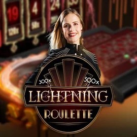 Lightning Roulette logo – Live Casino by Evolution at BigClash Casino