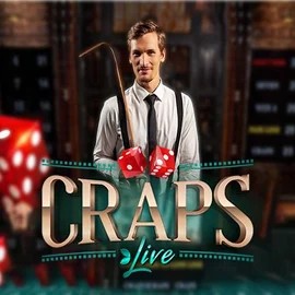 Live Craps logo – Live Casino by Evolution at BigClash Casino