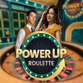 PowerUP Roulette game by Pragmatic Play – logo hosted on BigClash Casino